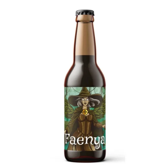 Bière Faenya Chocolate Coffee Milk Stout Basilic BIO 33cl - Mage Malte