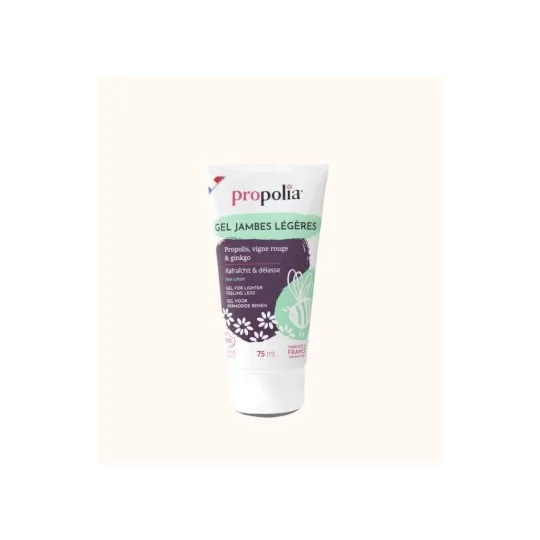Gel Jambe Légère BIO - Propolis, Ginkgo & Vigne Rouge