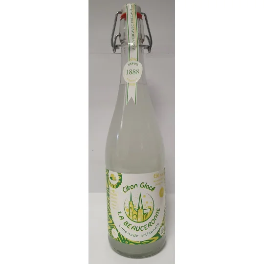 Limonade Citron Glacé 75cl- La Beauceronne