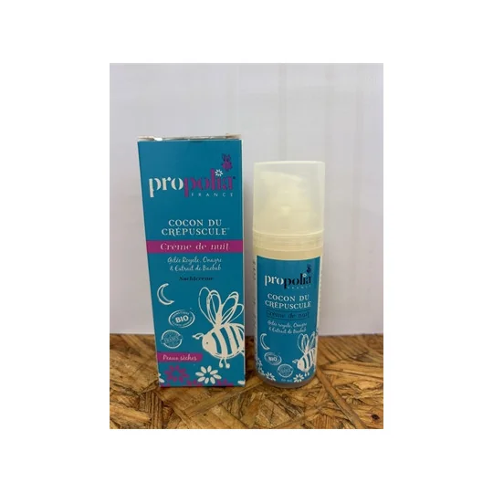 CREME DE NUIT Gelée Royale, Onagre, Baobab Peaux séches - propolia