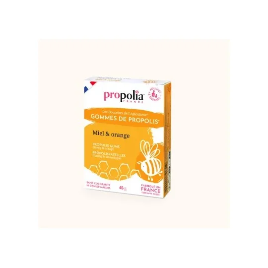Gommes de Propolis - Miel & Orange