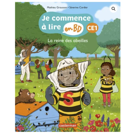 Je commence à lire en BD - La reine des abeilles